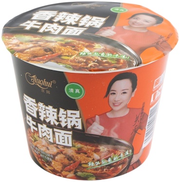 Jinghui лапша острая с говядиной 100 г
