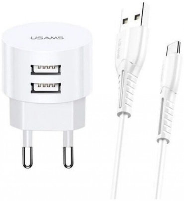 Usams XTXLOGT18TC05 USB белый
