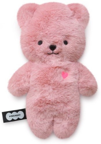 Мягкая игрушка Мякиши Мишка Шарлотта, 17 см