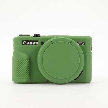 Чехол MAMEN Canon PowerShot G7X Mark II Dark Green зеленый