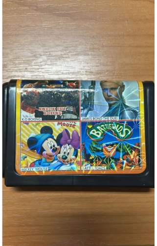 James Bond, Boxing, Mickey Mouse, BattleToads SEGA ENG