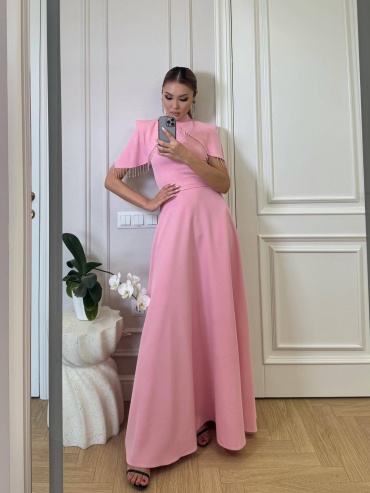 Вечернее платье 0risma розовый