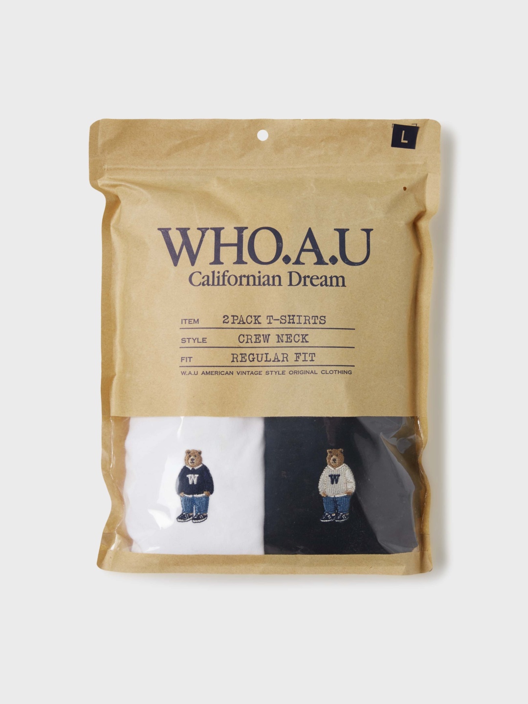 Футболка Who.A.U белый, графит
