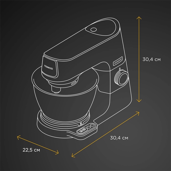 KENWOOD KVC65.001WH белый — фото 10