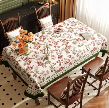 Скатерть DANL 140x90 см, ПВХ, полиэстер, 1 шт