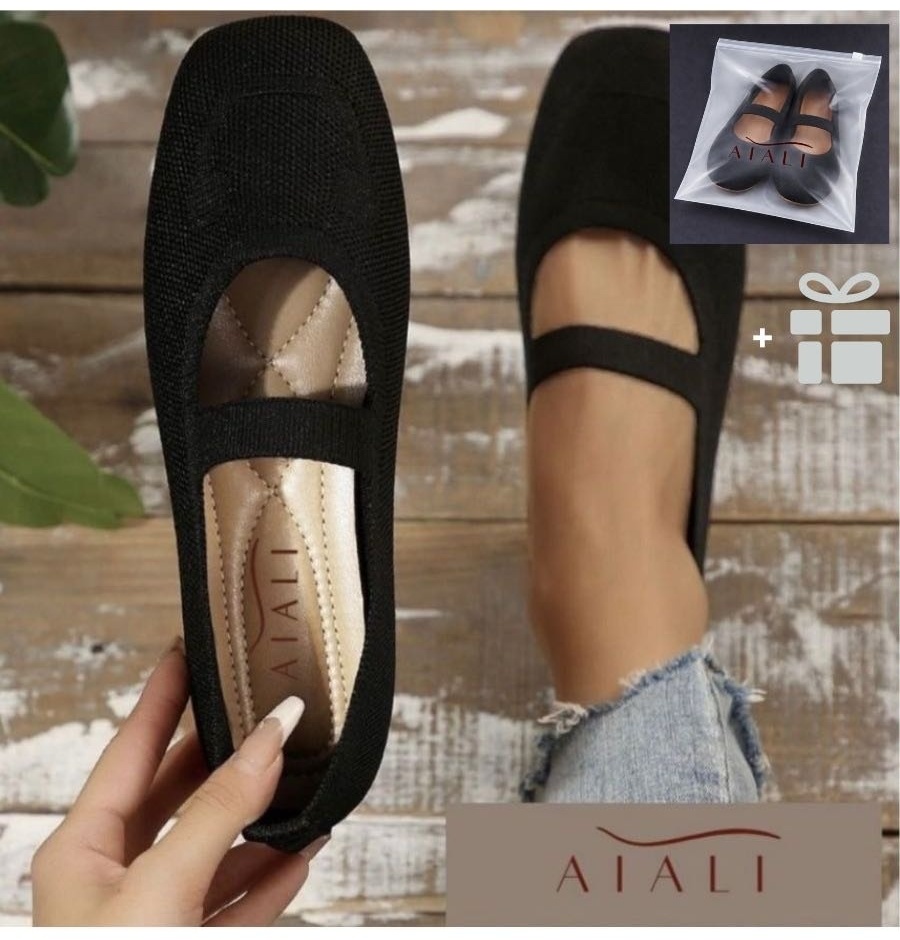 Балетки AIALI черный