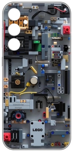Чехол X-Quantum для Samsung Galaxy S23 FE рисунок