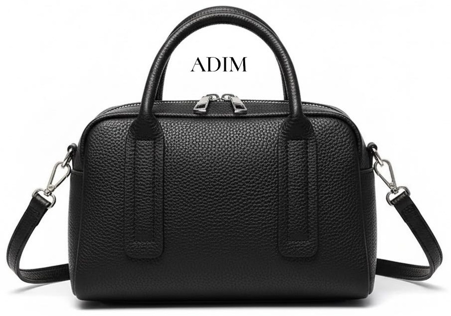 Сумка багет ADIM экокожа черный