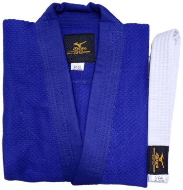 Кимоно для дзюдо Mizuno синий 110