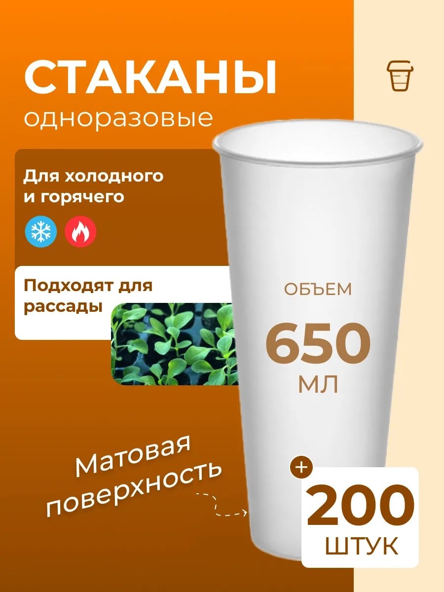 Набор посуды 396272542 прозрачный 200 шт