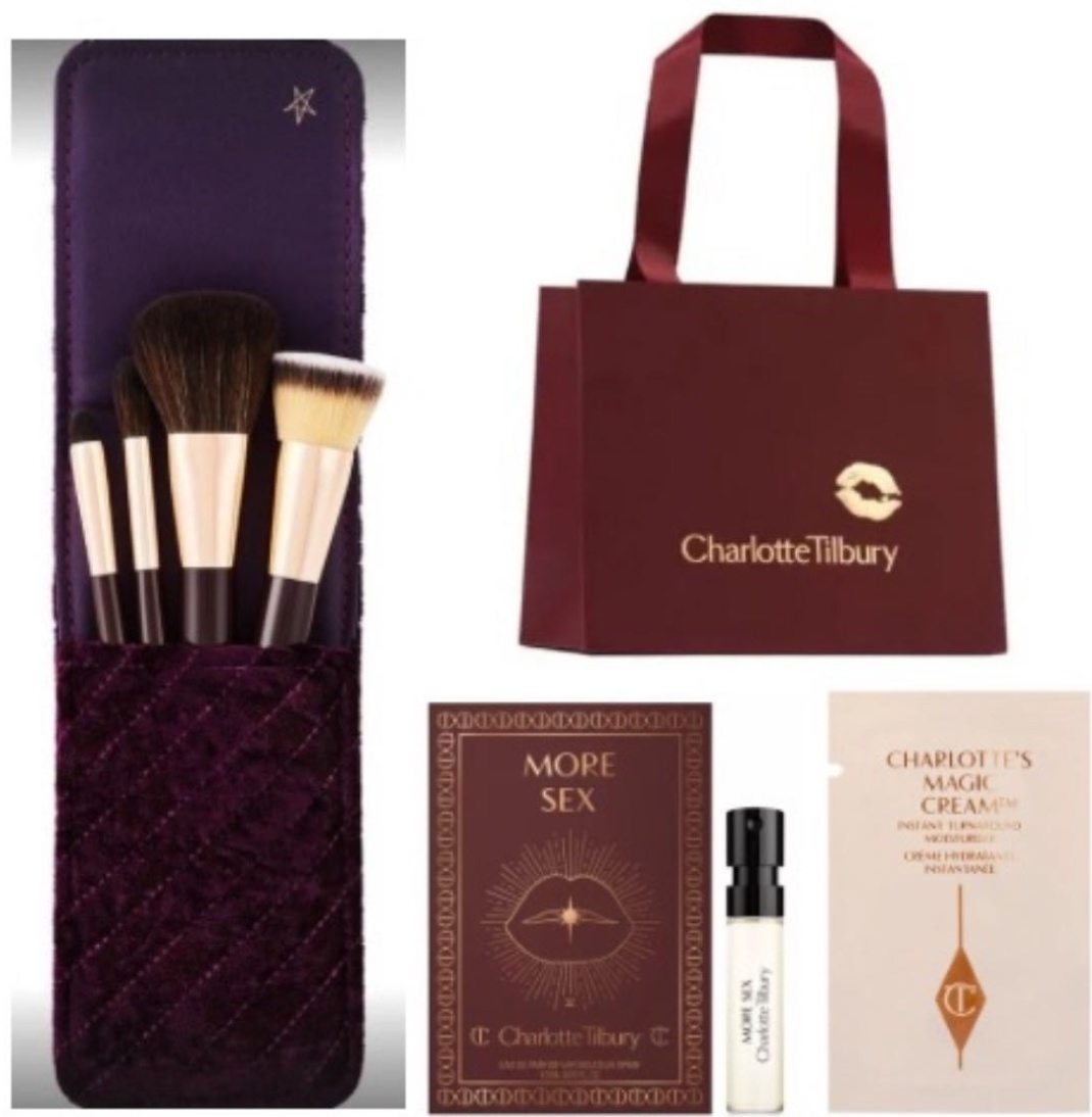 Charlotte Tilbury Charlotte’s Magic mini brush set набор декоративной косметики для женщин