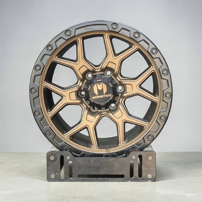 Top Grade IBR1038 8.5x17/6x139.7 D110.1 ET0 4 диска черный матовый, бронзовый матовый