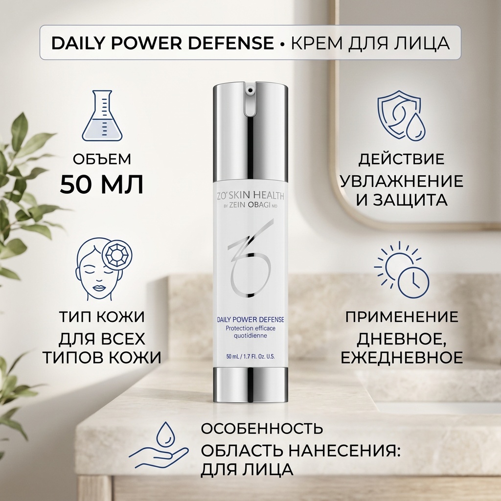 Zo Skin Health крем Daily Power Deffense для лица 50 мл