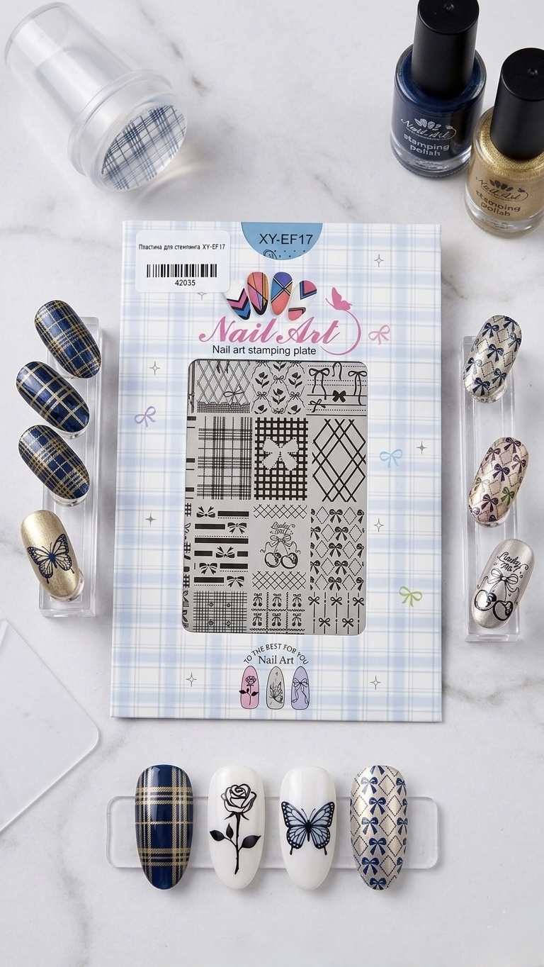 Nail Art пластины XY-EF17