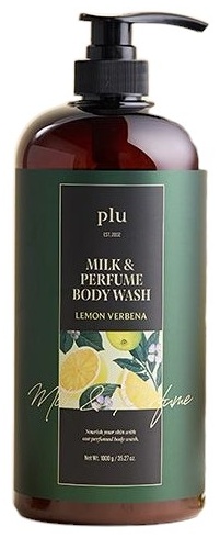 Plu Milk & Perfume Body Wash Lemon Verbena гель 1000 мл