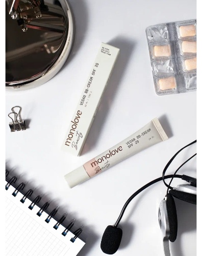 MonoLove Beauty Vegan BB-cream SPF25 BB крем 1 20 мл, фото 3