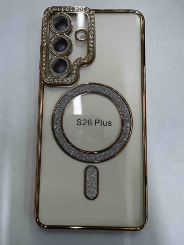 Чехол Samsung для Samsung Galaxy S26+ прозрачно-золотистый