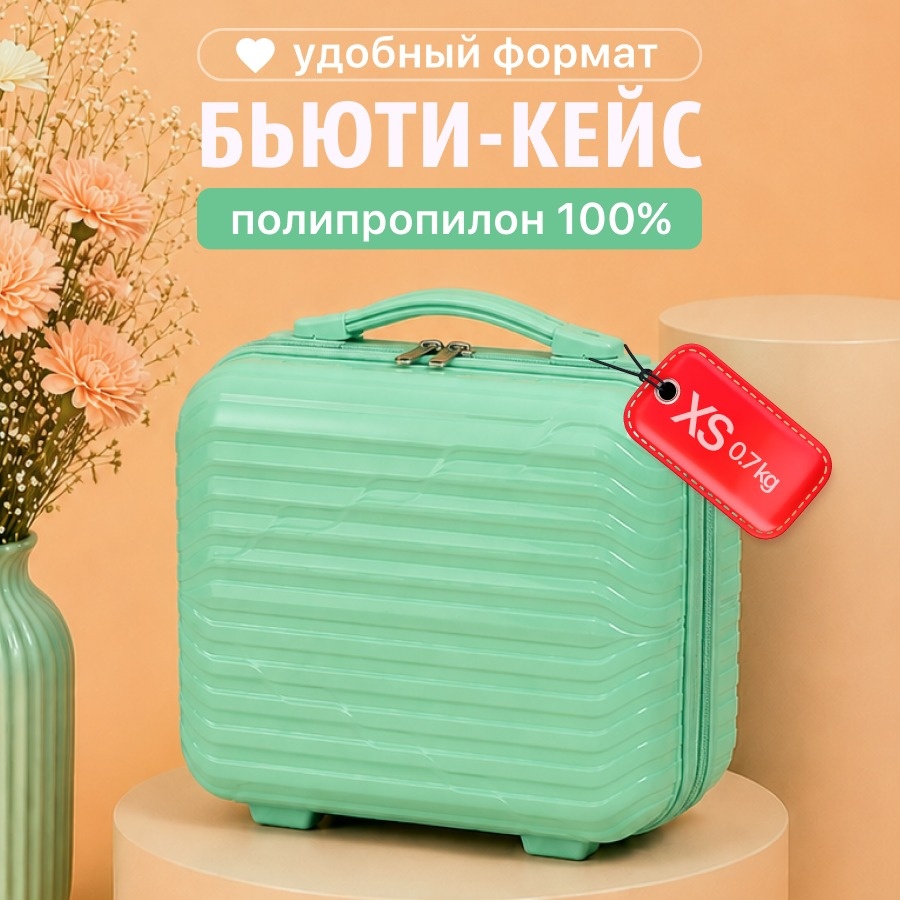Чемодан BOTASH HOME CHD-180 полипропилен 15 л мятный