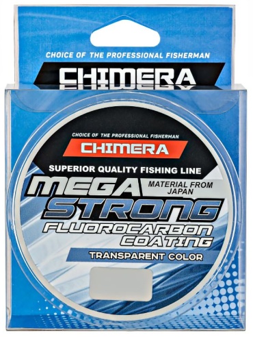 Chimera монофильная леска MEGASTRONG Fluorocarbon Coating Transparent Color 406750 0.25 мм прозрачный