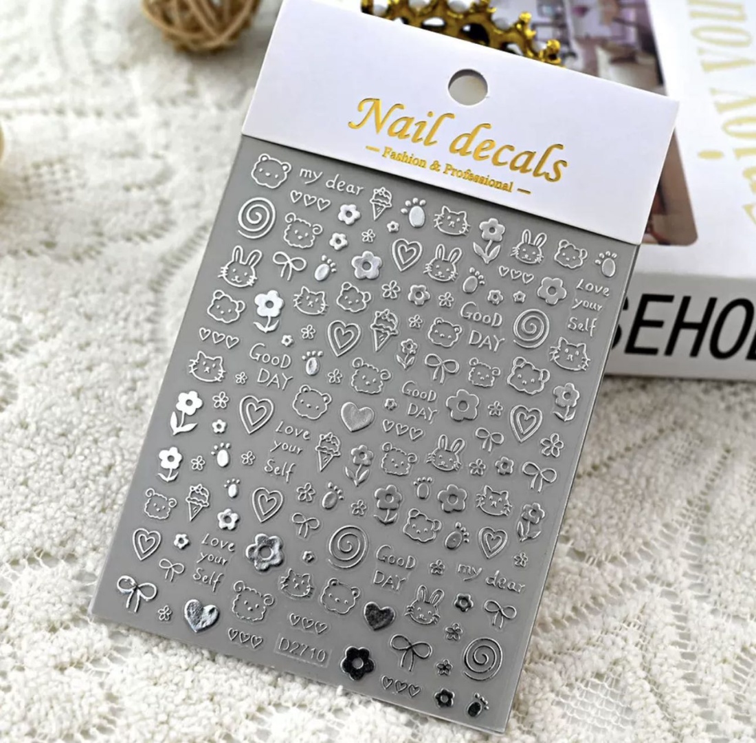 NailShop.kz наклейки D2710 1 шт