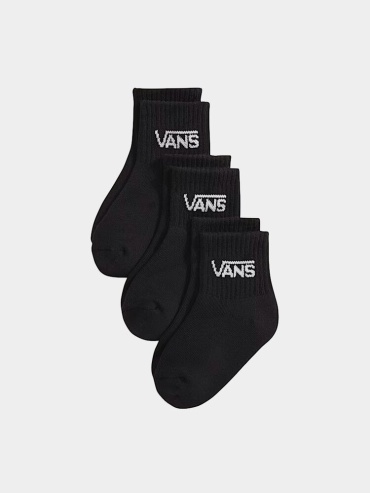 Носки Vans VN000Q1UBLK1 3 пары черный S