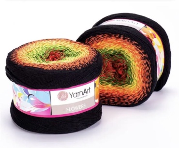 Моток YarnArt Flowers 267 1000 м 250 г