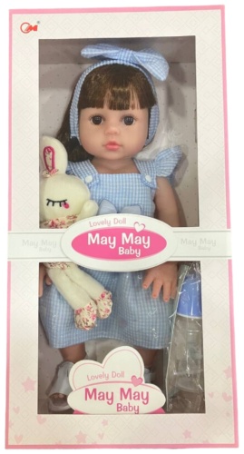 Кукла реборн May May с игрушкой 55 см