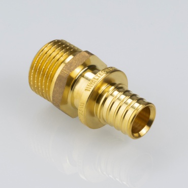 Соединитель надвижной нар.р. 25(3,5) х 1/2" VALTEC
