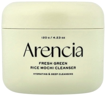 Arencia очищающее средство с моти, со вкусом свежего зеленого риса, 120 г крем 120 мл