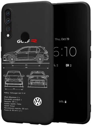 Чехол для Honor 9X рисунок