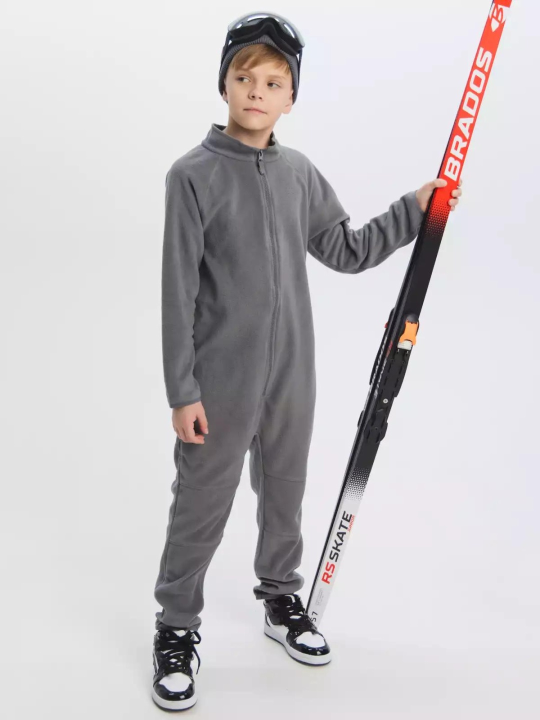 Комбинезон с брюками Vulpes серый