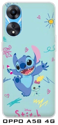 Чехол для OPPO A58 рисунок