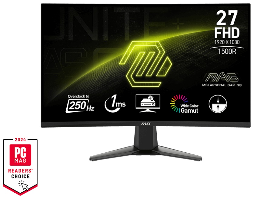 Монитор 27" MSI MAG 27C6X черный