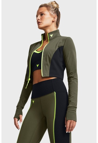 Лонгслив Under Armour зеленый