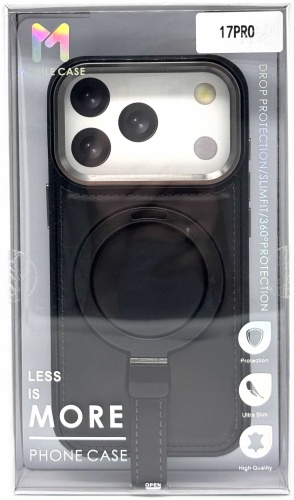 Чехол MORE для Apple iPhone 17 Pro Max черный