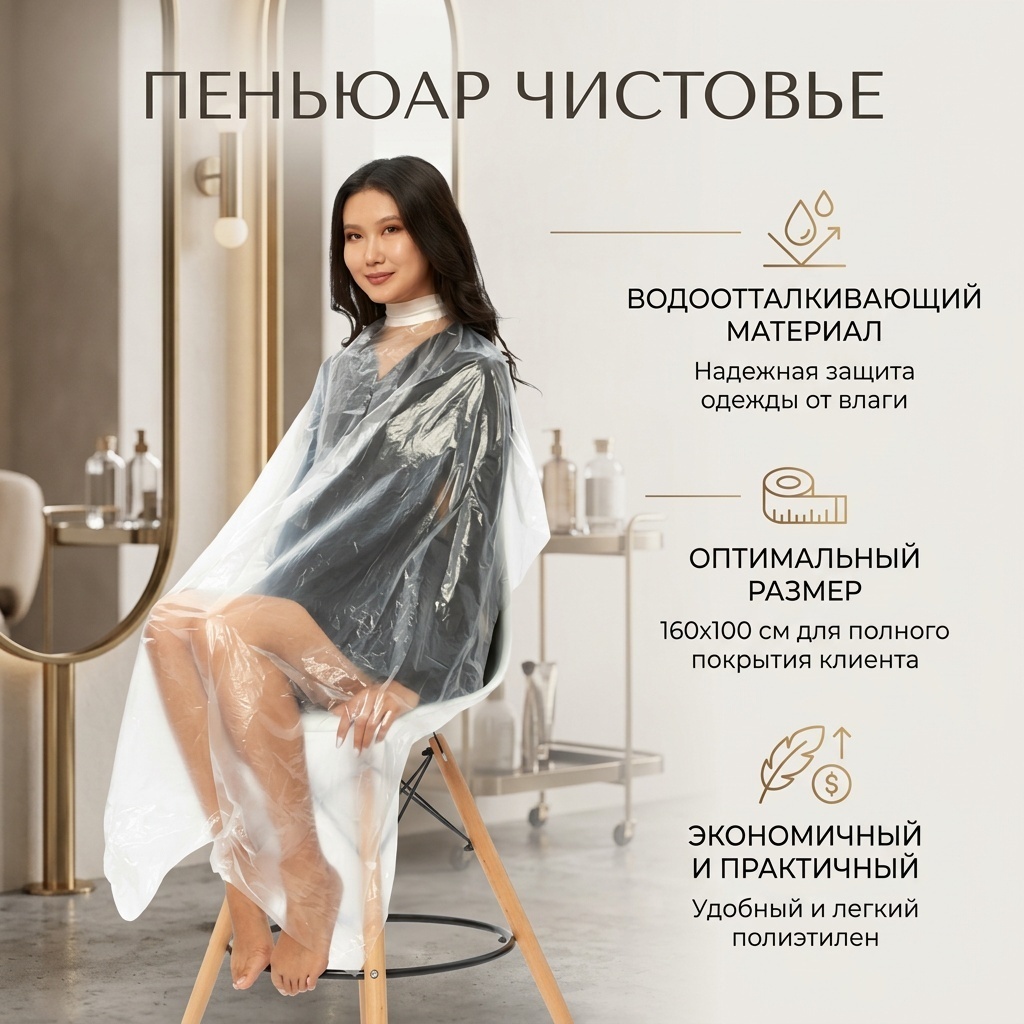 ЧИСТОВЬЕ пеньюар прозрачный