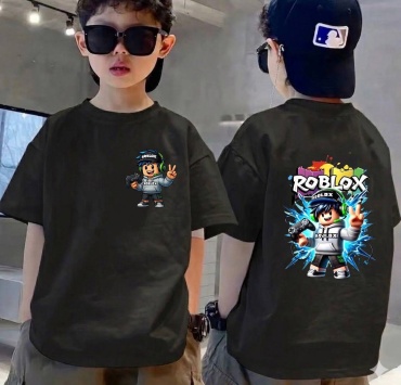 Футболка Roblox Murat Baby рисунок черный