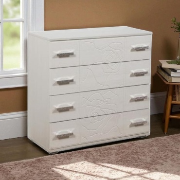 Комод Олмеко Розалия, 90.5x39x87 см, бежевый