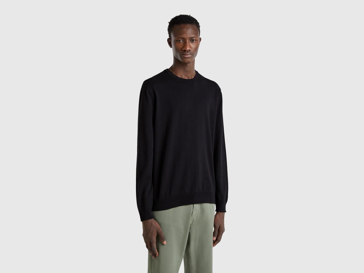 Джемпер UNITED COLORS OF BENETTON черный