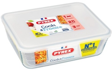 Форма для запекания Pyrex стекло, 1 шт