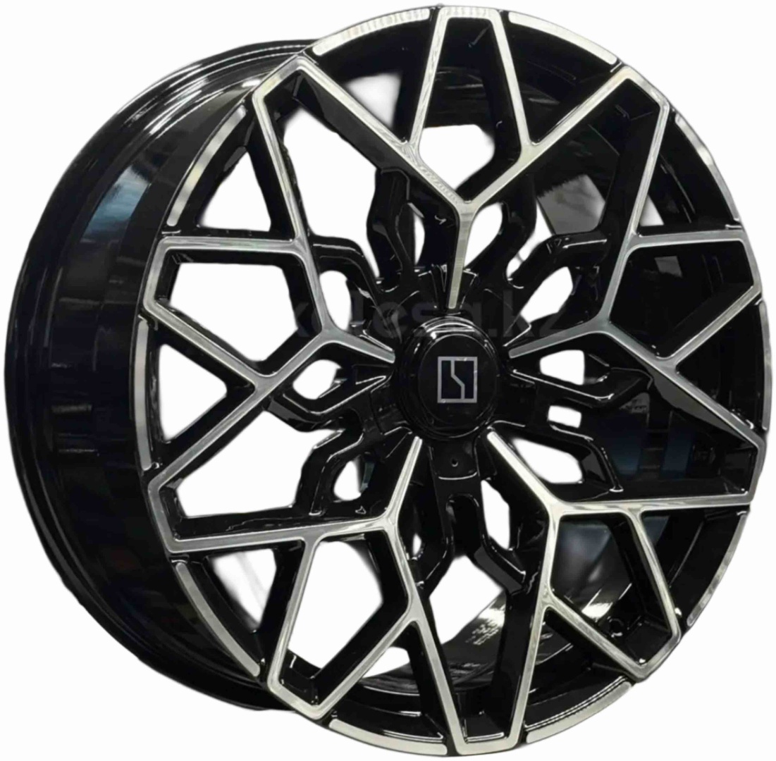 RNO ZEEKR FLOW FORGET 9x21/5x108 D63.4 ET35 4 диска черный, серебристый