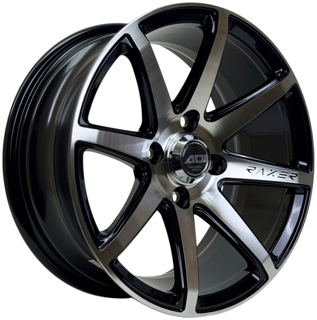 Wheels 3733DD 6x14/4x100 D67.1 ET25 4 диска черный, хром