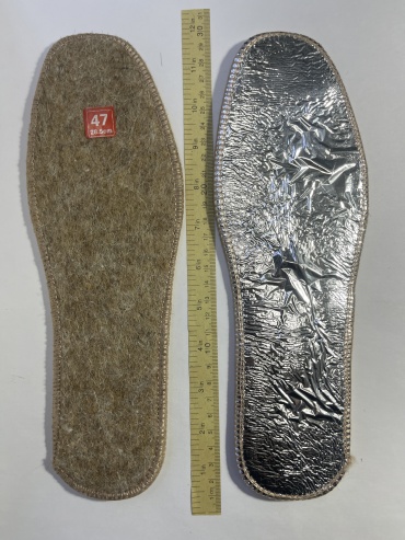 Стельки VOYLOK-FOLIA-47 размер 45, 45-46, 46, 47, классические, для спортивной обуви
