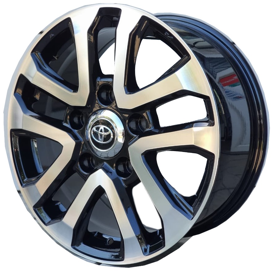 Replica H706F 8.5x18/5x150 D110.1 ET40 4 диска черный, серебристый