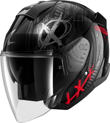 Shark SKWAL JET SHIEVER KAR черный, красный XL