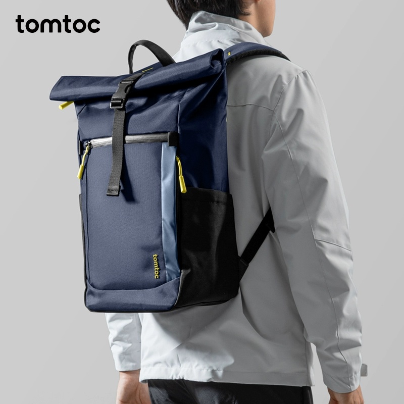 Трансформер Tomtoc нейлон, полиэстер синий