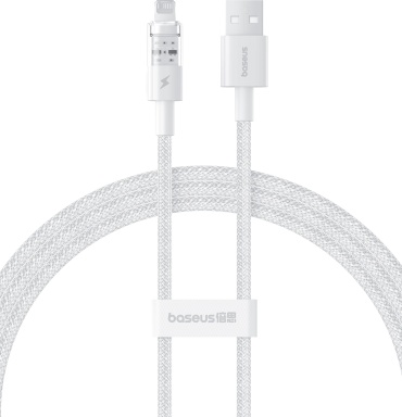 Кабель Baseus USB 3.0 (M), Lightning (M), 2 м, P10373003211-01 белый