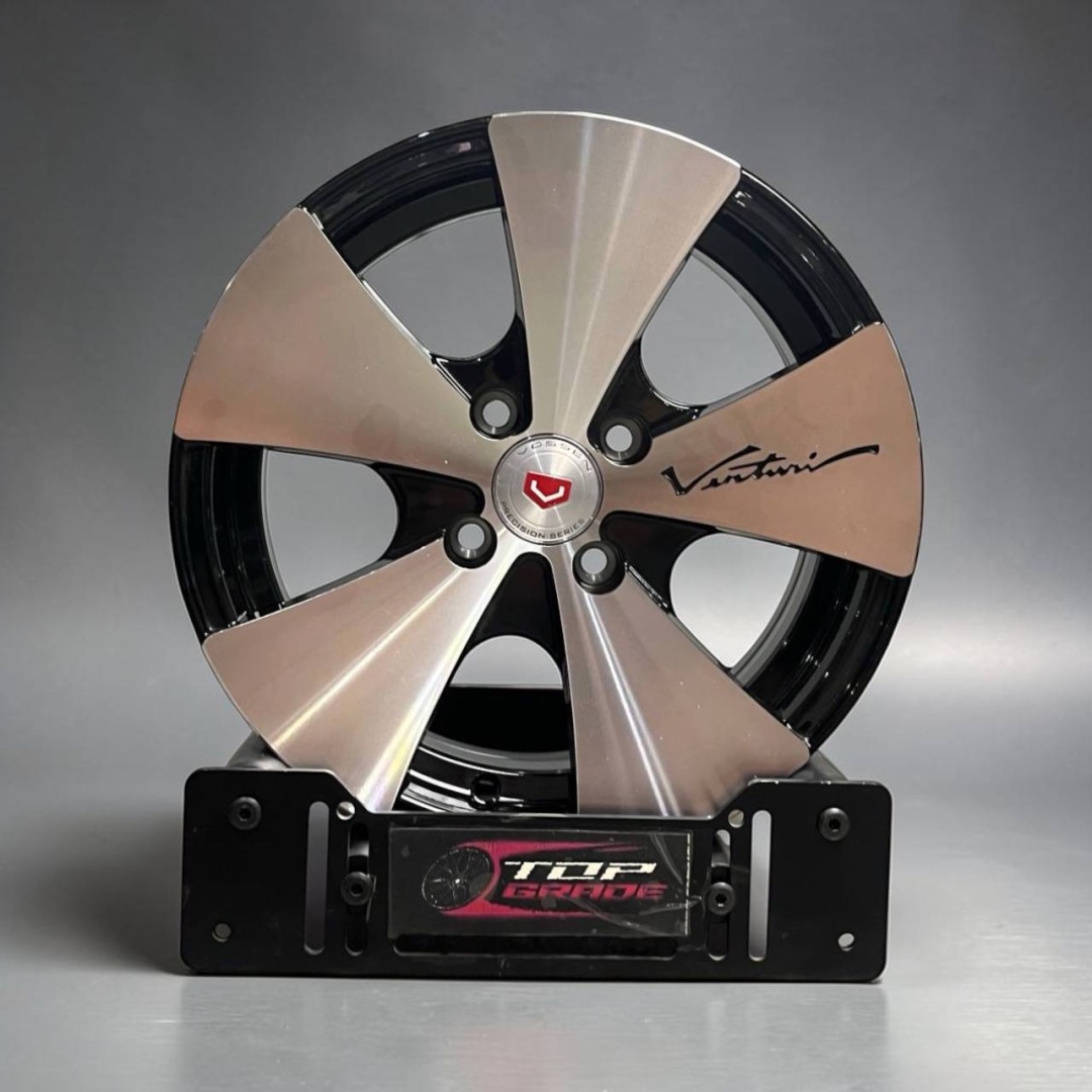 Top Grade AXM 1078 6x14/4x100 D67.1 ET20 4 диска черный, серебристый