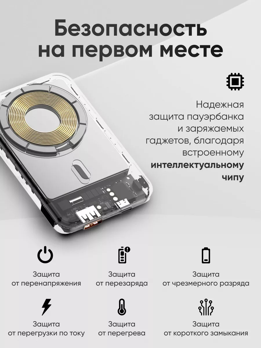 Powerbank Magsafe Повербанк — фото 2