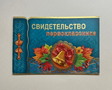 Праздник диплом Свидетельство первоклассника, 32192